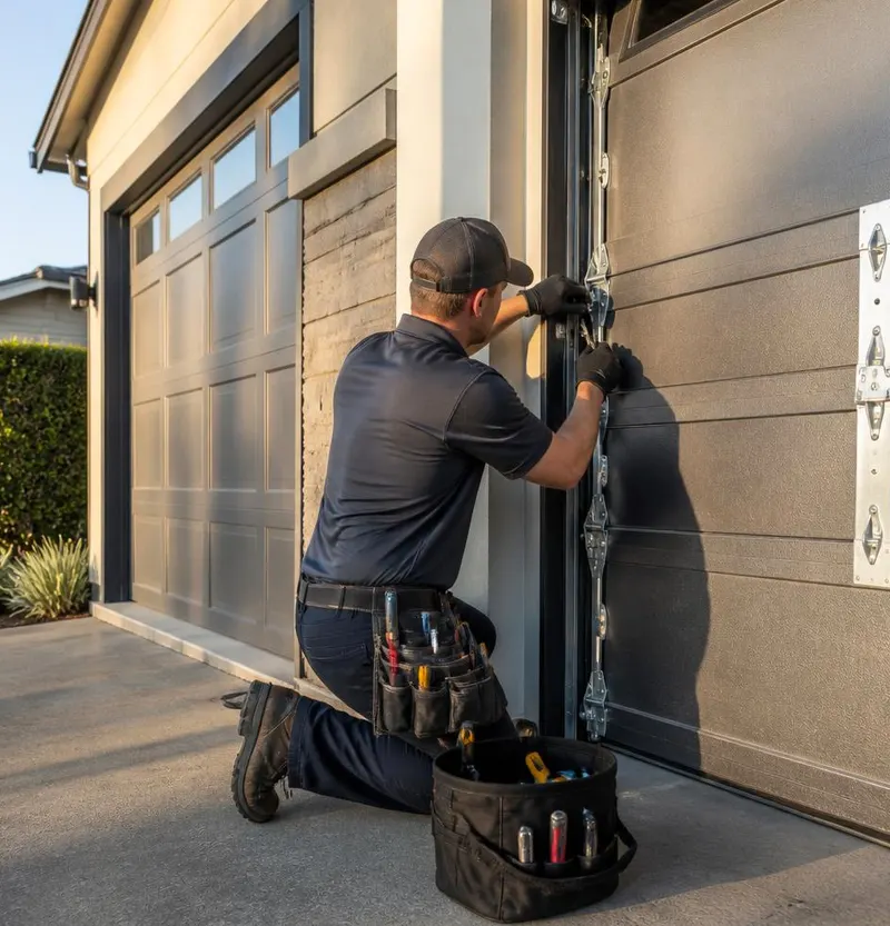 Off Track Door Repair in Cross City